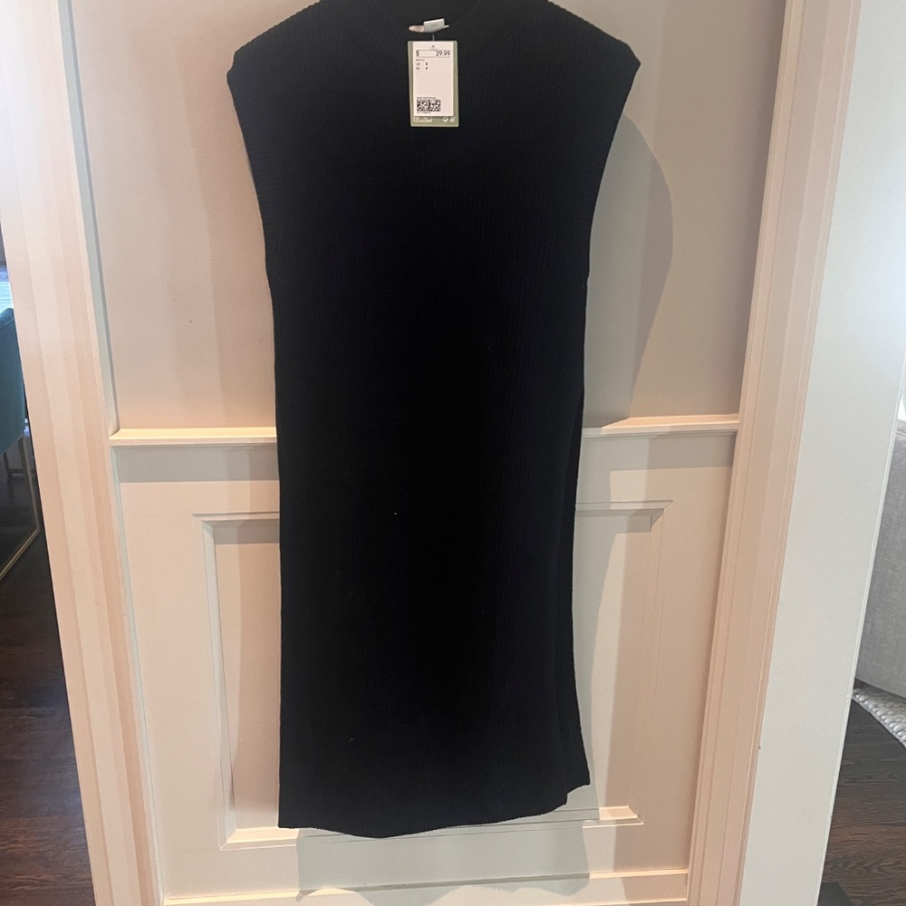 Sweater Tunic, long with side split by H&M